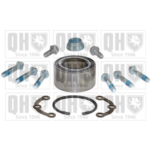 1 kit de roulement de roue arrière Quinton Hazell QWB754