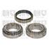 1 kit de roulement de roue arrière Quinton Hazell QWB852