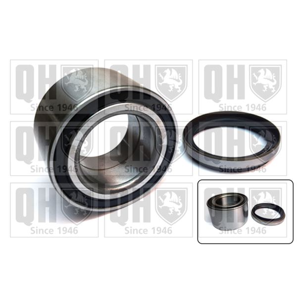 1 kit de roulement de roue arrière Quinton Hazell QWB865