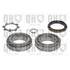 1 kit de roulement de roue avant Quinton Hazell QWB915