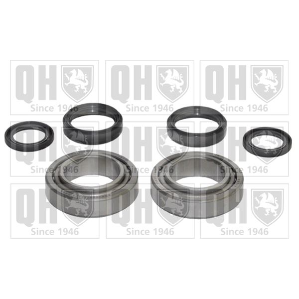 1 kit de roulement de roue avant Quinton Hazell QWB999