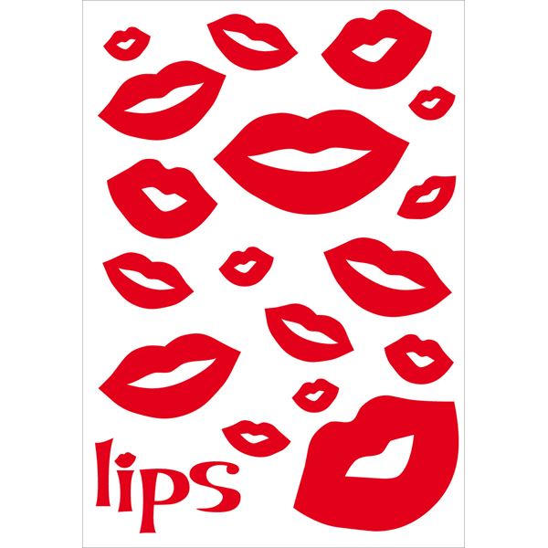 Adhésif transférable Lips Violet