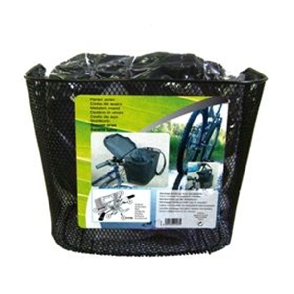 Panier métal pour vélo + housse