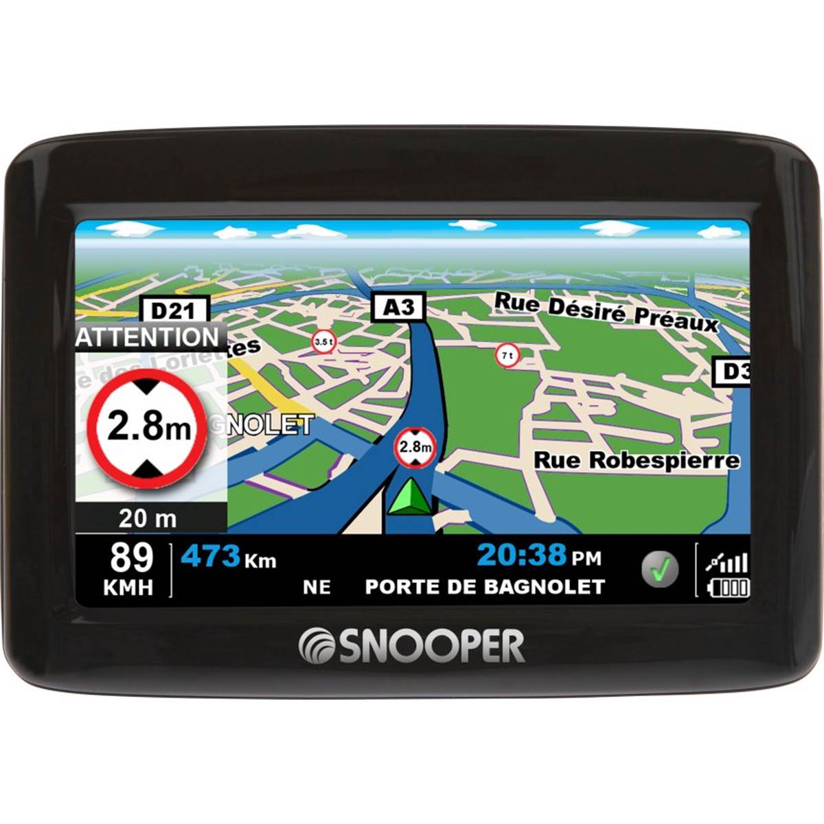Gps Snooper Ventura Cc1000 Europe, Spécial Camping-cars