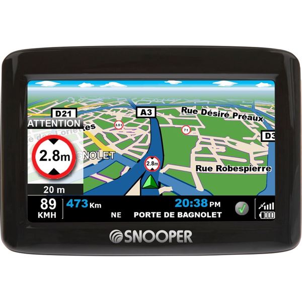 GPS Snooper Ventura CC1000 Europe, spécial camping-cars