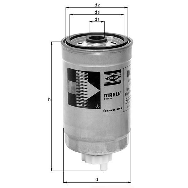 Filtre à gasoil KC109 Knecht