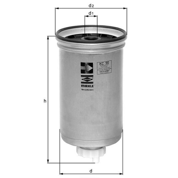 Filtre à gasoil KC90 Knecht