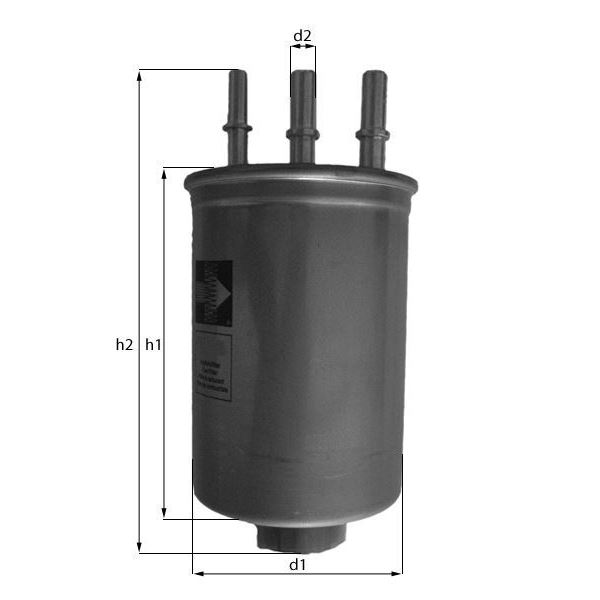 Filtre à gasoil KL505 Knecht