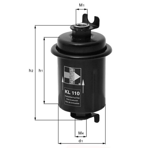 Filtre à essence KL509 Knecht
