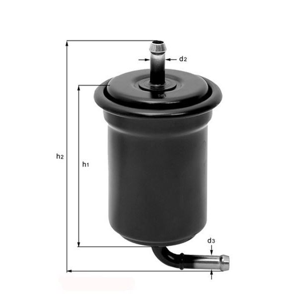 Filtre à essence KL523 Knecht