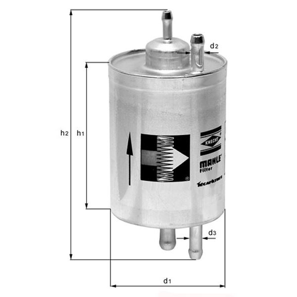 Filtre à essence KL82 Knecht