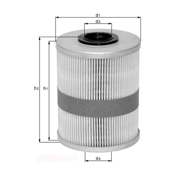 Filtre à gasoil KX79D Knecht