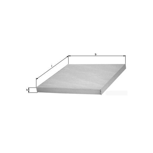 Filtre d'habitacle LA216 Knecht