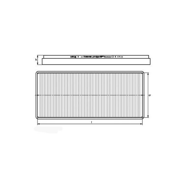 Filtre d'habitacle LA239 Knecht