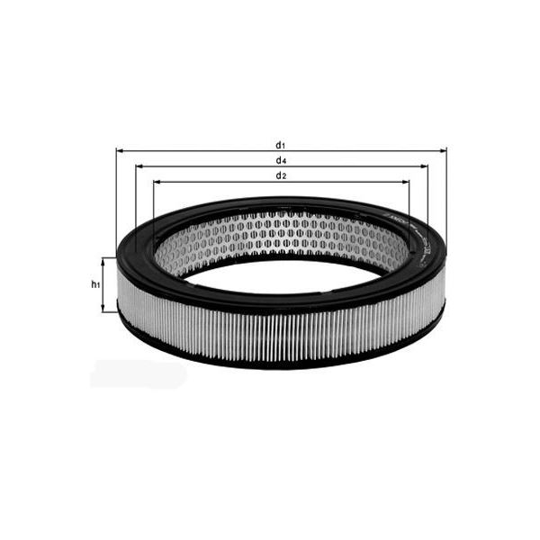Filtre à air LX208 Knecht