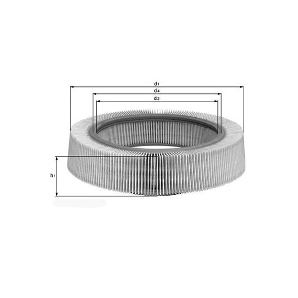 Filtre à air LX317 Knecht