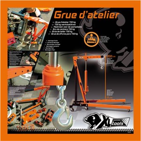 Grue atelier 700 Kg XL Perform Tools