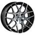 Jante aluminium Parotech 18 pouces Black Poli Brillant