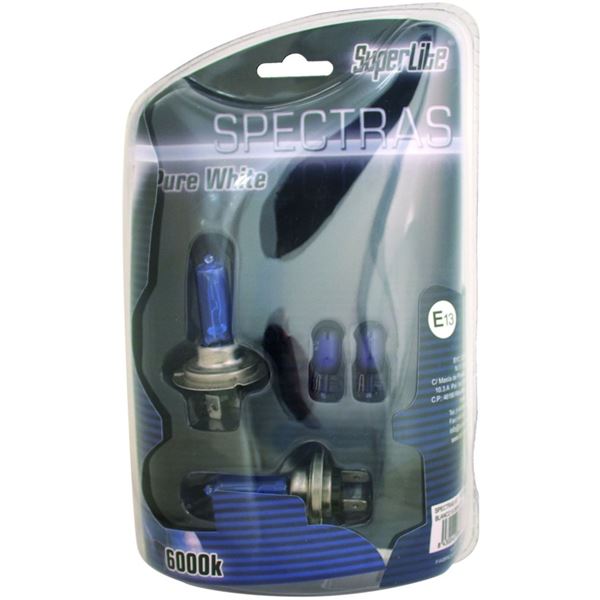 Ampoules h7 Spectras + 2 Ampoules T10 Xenon Pack x2 BC Corona