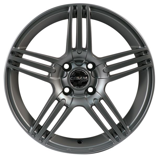 Jante aluminium Cesam 15 pouces Gun Mat