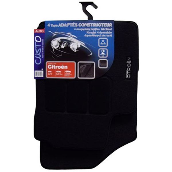 4 Tapis ADAPTABLE pour Citroën