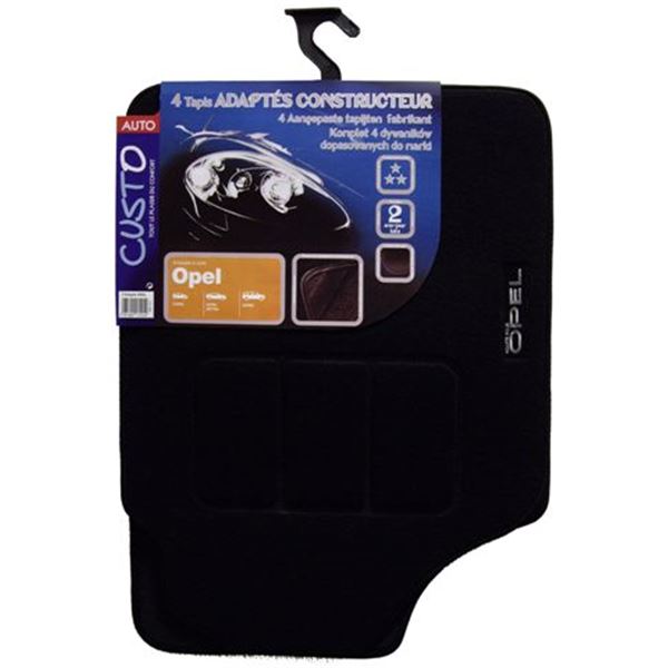 4 Tapis ADAPTABLE pour Opel