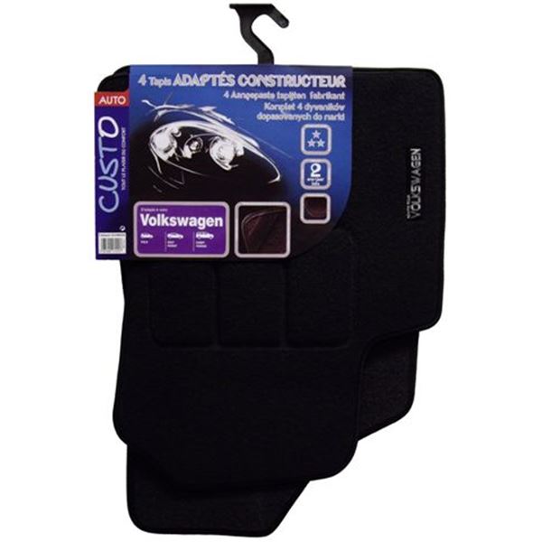 4 Tapis ADAPTABLE pour Volskwagen
