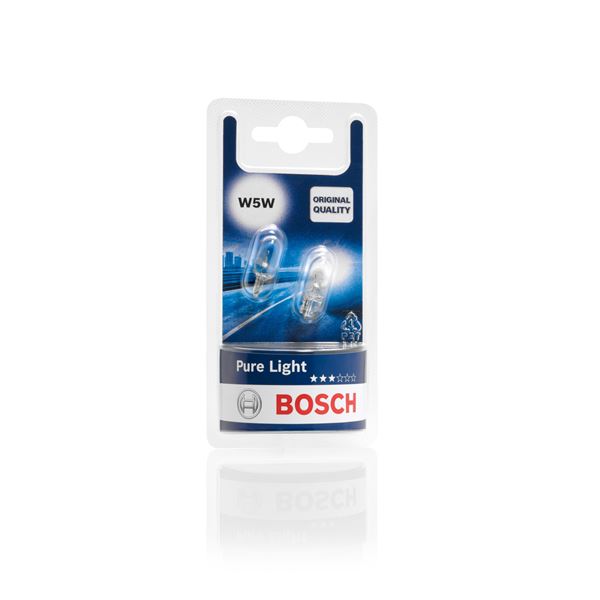 2 ampoules W5W Pure Light Bosch