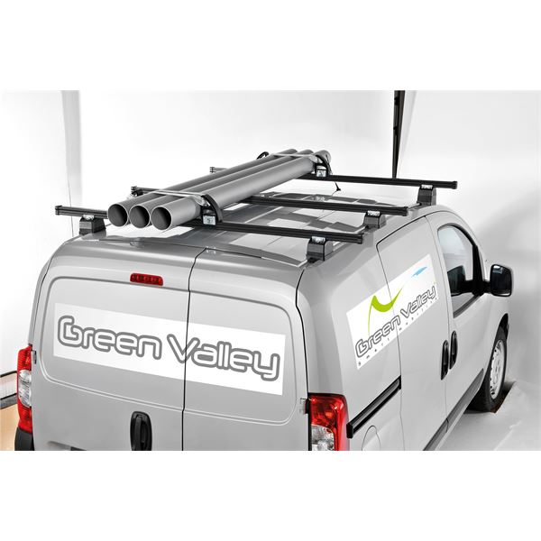 Barre de toit acier n°535 135 cm Original Pro pour VUL Green Valley