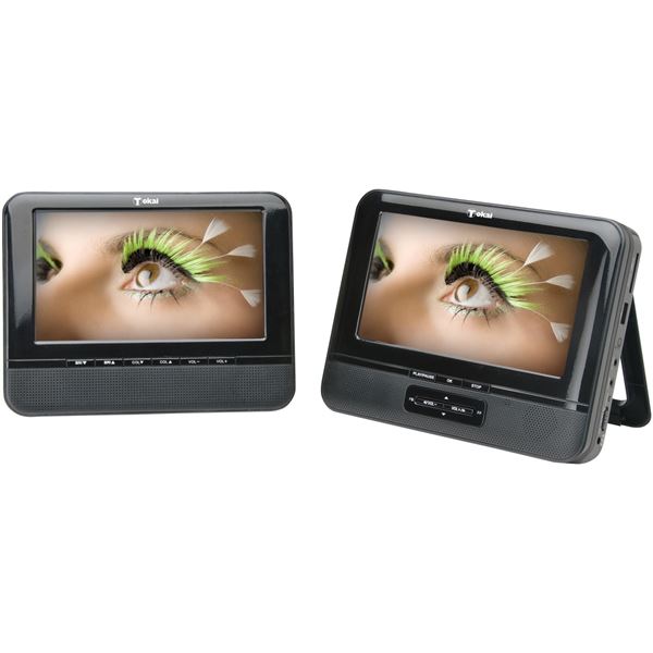 2 Lecteurs DVD portable 2 écrans TOKAI TPD-2700K