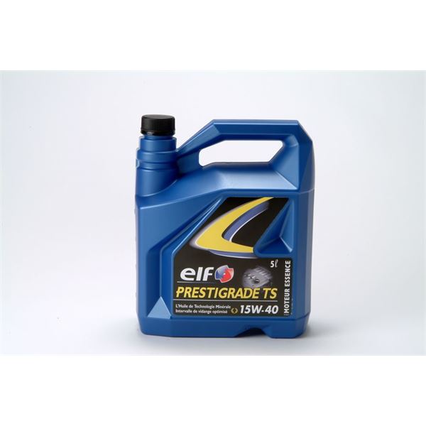 Huile prestigrade essence Elf TS 15W-40 5L