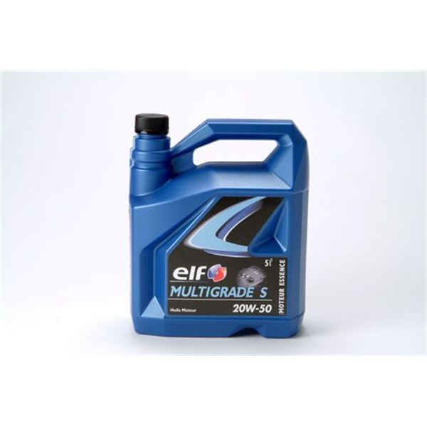 Huile Multigrade essence Elf 20W-50 5L