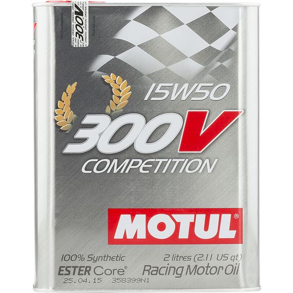 Huile moteur MOTUL 300 V 15W50 2L