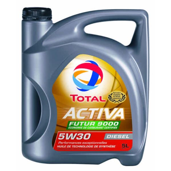 Huile moteur TOTAL Activa Futur 9000 essence 5W30 5L