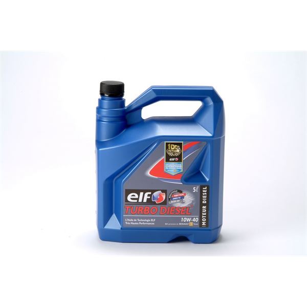 Huile turbo Diesel Elf 10W-40 5L