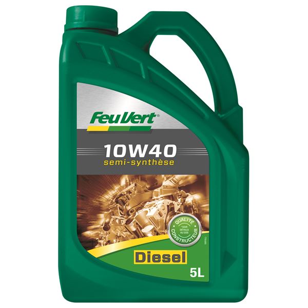 Huile moteur FEU VERT Diesel 10W40 5L