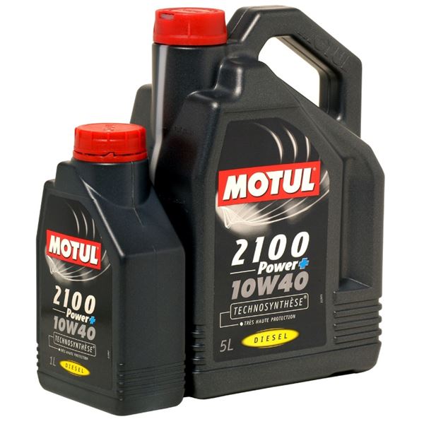Huile Motul 2100 Power+ D10W40 5l+1