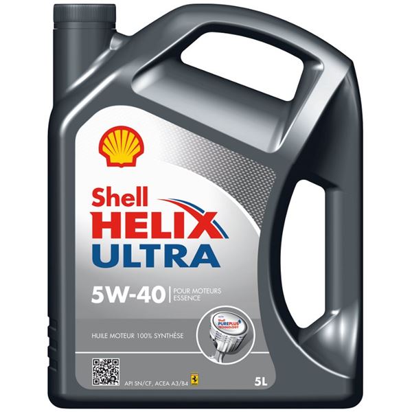 Huile moteur SHELL Helix Ultra Essence 5W40 5L