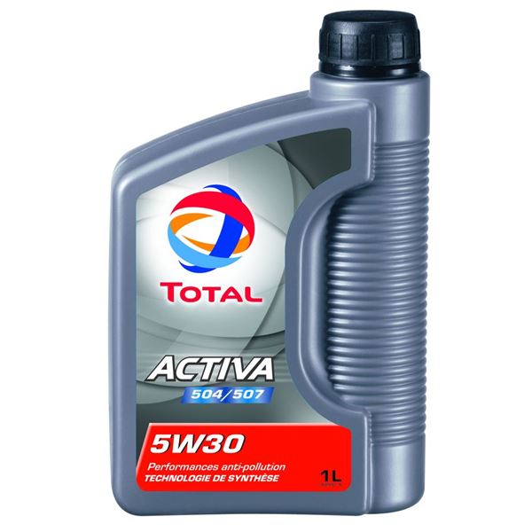 Lubrifiant de technologie Low saps Total Activa 504 507 5L