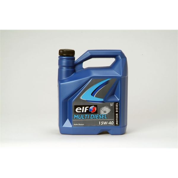 Huile multigrade Diesel Elf 15W-40 5L
