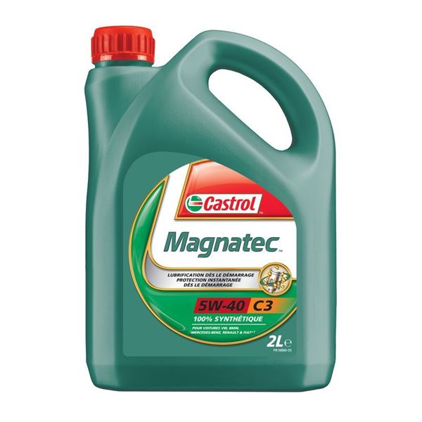 Huile de synthèse moteur Castrol Magnatec 5W40 C3 2L