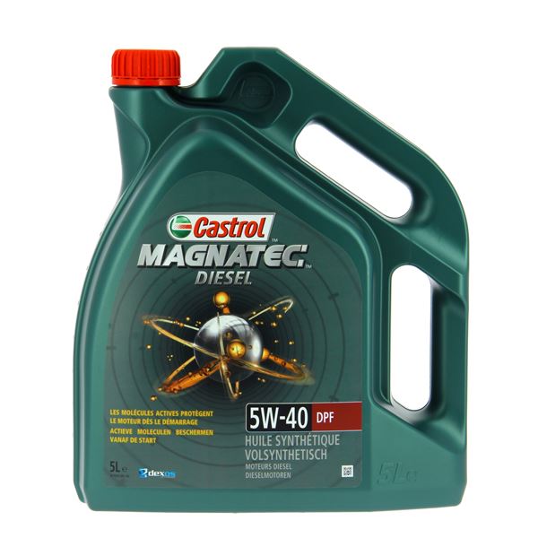 Huile moteur CASTROL Magnatec C3 Diesel 5W40 DPF 5L