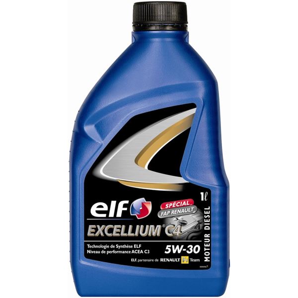 Huile moteur ELF EXCELLIUM C4 5W-30 1L