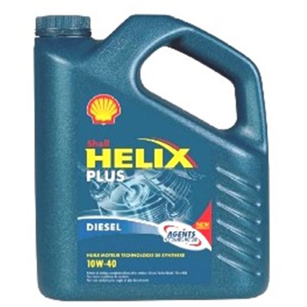 Huile semi-synthèse Shell Helix Diesel Plus 10W40 5L
