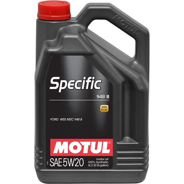 Huile moteur MOTUL SPECIFIC FORD 948B essence 5W20 5L