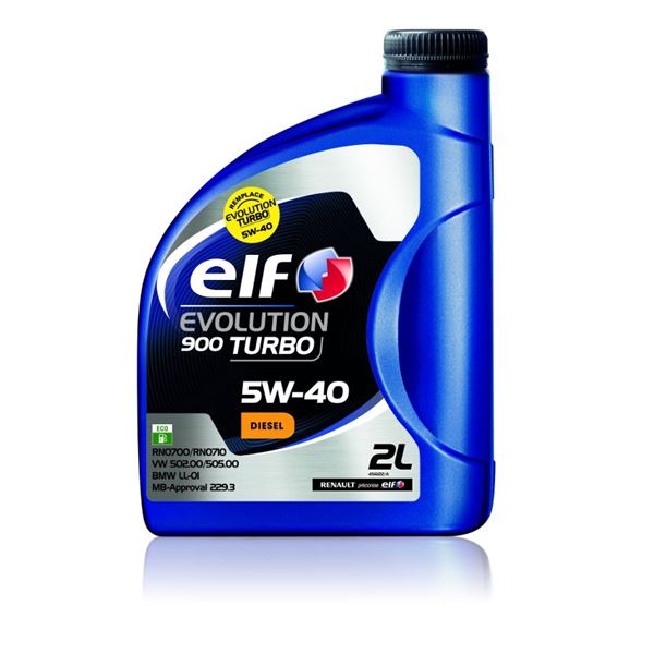 Huile moteur ELF Evolution 900 Turbo Diesel 5W40 2L