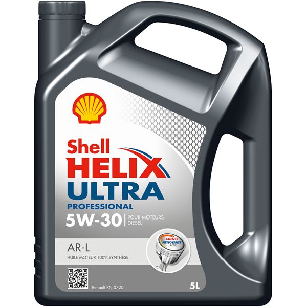 Huile moteur SHELL Ultra AR-L Diesel 5W30 5L