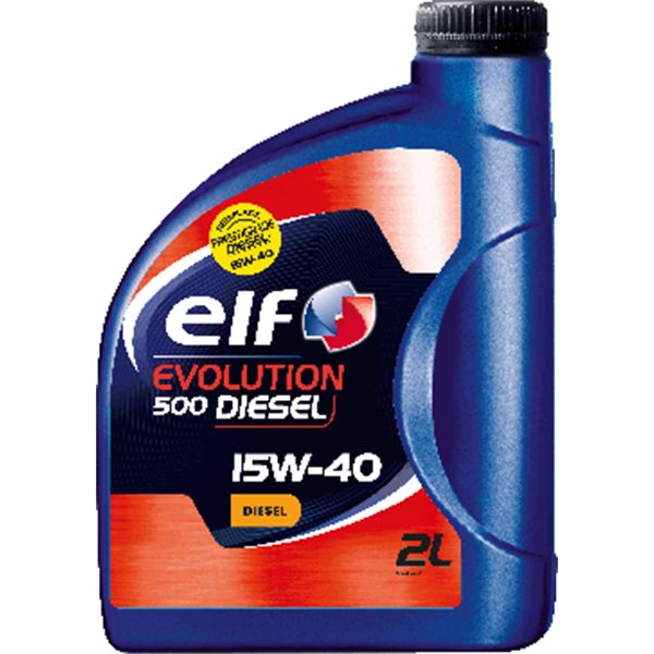 Huile moteur ELF Evolution Diesel 15W40 2L