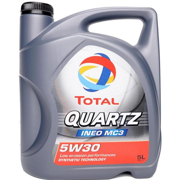 Huile moteur TOTAL Quartz Ineo MC3 Essence/Diesel 5W30 5L