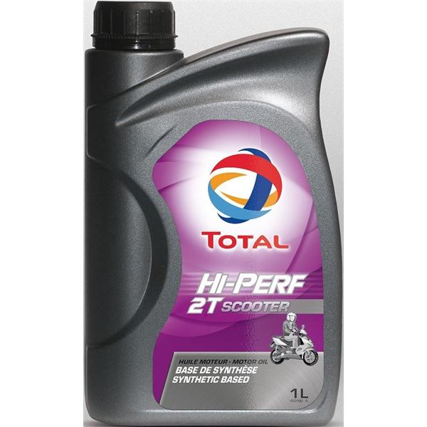 Huile scooter 2T TOTAL 1L